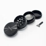 4-piece anodized vaporizer grinder 