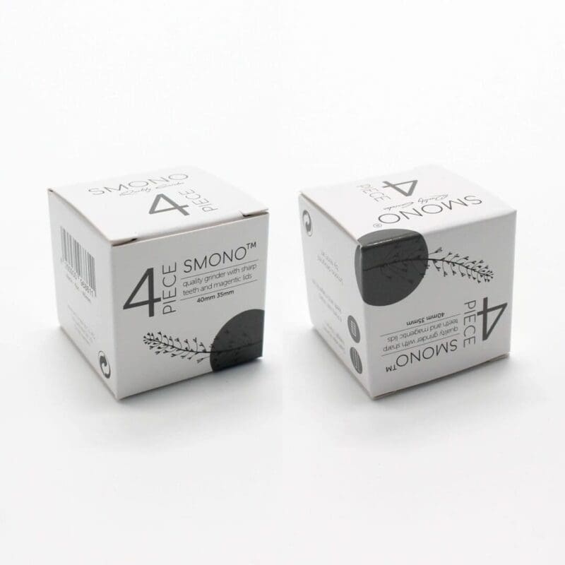 4-piece anodized vaporizer grinder 