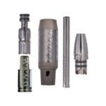 Vaporizzatore DynaVap The VonG X VonG X ibrido acciaio/titanio (bicolore DuraDyn), foto 5